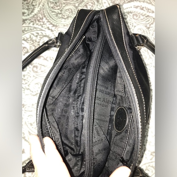 Etienne Aigner Classic Black Leather  Bag - Picture 7 of 13